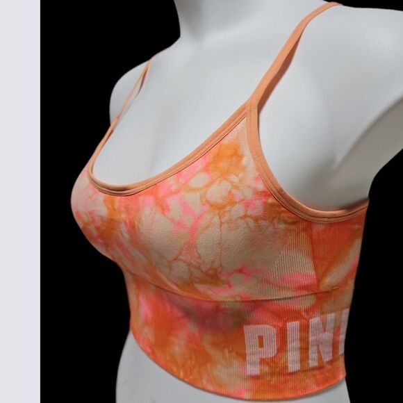 Victorias Secret PINK Active Seamless Sports Bra Lightly Padded longline - Picture 8 of 14